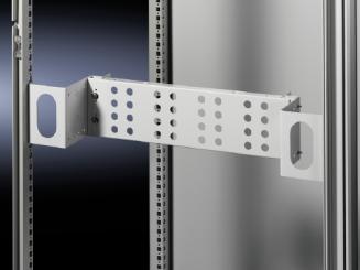 3 HE Adapter zöllig, mittig RAL 7035 