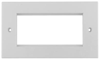 Abdeckrahmen 4-fach 86x146x9,35 