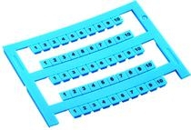 SAM Nummerierungsclips 1-10; blau 