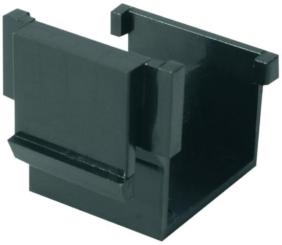 Blindstopfen, schwarz für AMJ/UMJ - 