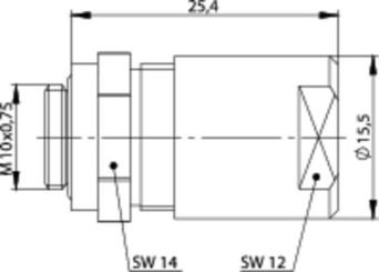 Kabelabfangung Druckverschr., IP67 