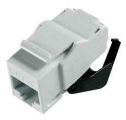 RJ45-Keystone 90° UTP Cat.5e 