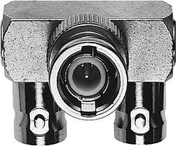 BNC Y-WINKELADAPTER 50 OHM 