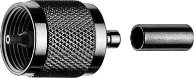 UHF-KABELSTECKER Cr/Cr 
