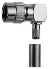 MINI-UHF KABELWINKELSTECKER CR 