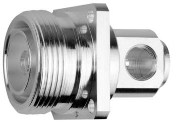 7-16 Normkopfbuchse mit Flansch 