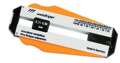 Abisolierwerkzeug 0,25 - 0,8 mm 